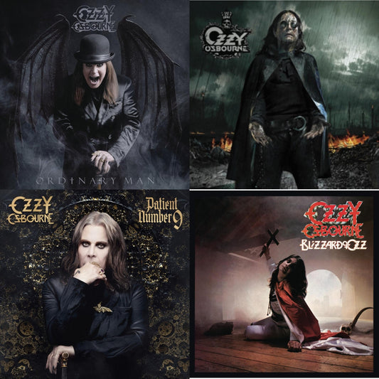 Ordinary Man (140G) & Black Rain (2LP) & Patient Number 9 (2LP/Crystal Clearvinyl) & Blizzard Of Ozz (180G/30Th Anniversary Legacy Edition)
