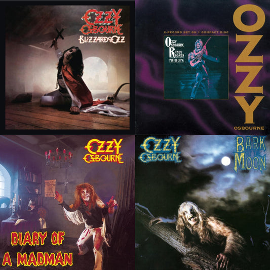 Blizzard Of Ozz & Diary Of A Madman & Bark At The Moon & Tribute