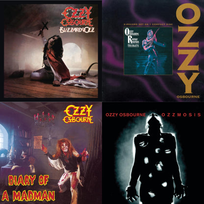 Blizzard Of Ozz & Ozzmosis & Diary Of A Madman & Tribute
