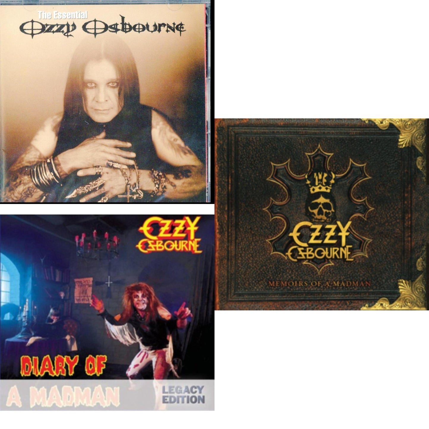 Essential Ozzy Osbourne & Diary Of A Madman & Memoirs Of A Madman