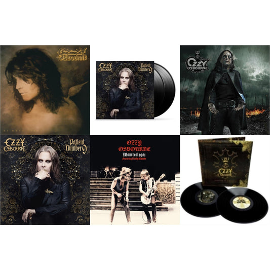 No More Tears (2LP) & Patient Number 9 & Black Rain (2LP) & Patient Number 9 (2LP/Crystal Clearvinyl) & Montreal (Red LP Vinyl) & Memoirs Of A Madman (2LP/180G/Gatefold)