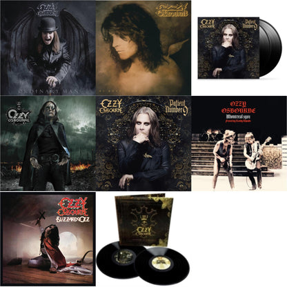 Ordinary Man (140G) & No More Tears (2LP) & Patient Number 9 & Black Rain (2LP) & Patient Number 9 (2LP/Crystal Clearvinyl) & Montreal (Red LP Vinyl) & Blizzard Of Ozz (180G/30Th Anniversary Legacy Edition) & Memoirs Of A Madman (2LP/180G/Gatefold)