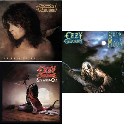 Blizzard Of Ozz & No More Tears & Bark At The Moon