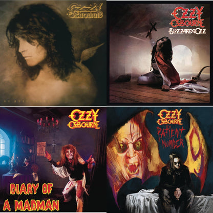 This is a 4 LP Vinyl SKU bundle.
1.This LP Vinyl is brand new.Format: LP VinylMusic Style: Heavy MetalThis item's title is: No More Tears (2LP)Artist: Ozzy OsbourneLabel: LEGACYBarcode: 194398772714Release Date: 9/17/2021
2.This LP Vinyl is brand new.
