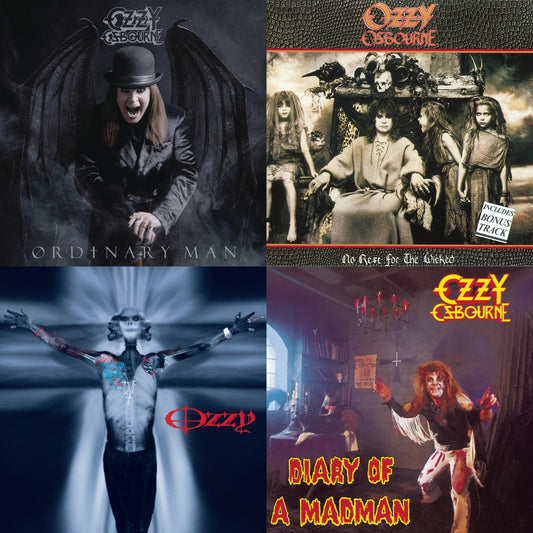 Ordinary Man (Jewel Case) & No Rest For The Wicked & Down To Earth & Diary Of A Madman