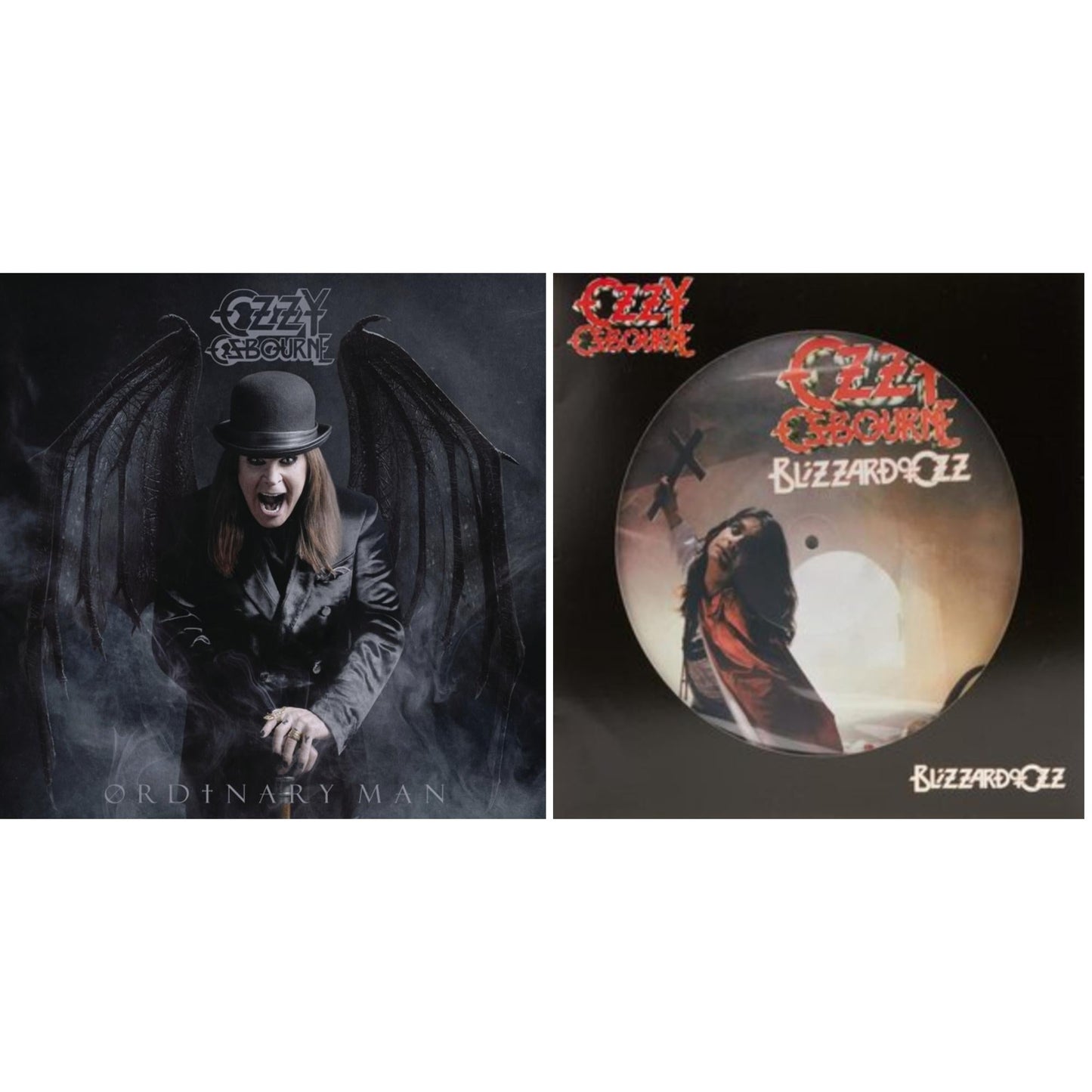 Ordinary Man (140G) & Blizzard Of Ozz (Picture Disc)