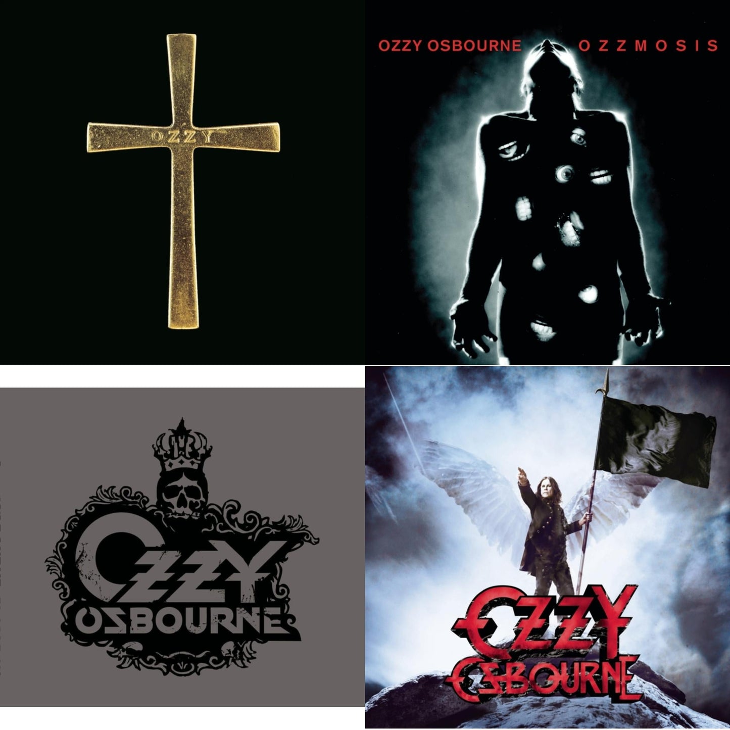 Ozzman Cometh & Ozzmosis & Black Rain & Scream