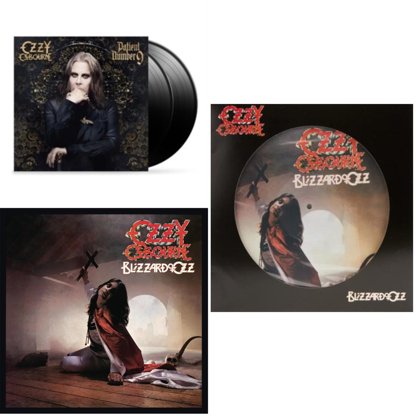 Patient Number 9 & Blizzard Of Ozz (180G/30Th Anniversary Legacy Edition) & Blizzard Of Ozz (Picture Disc)