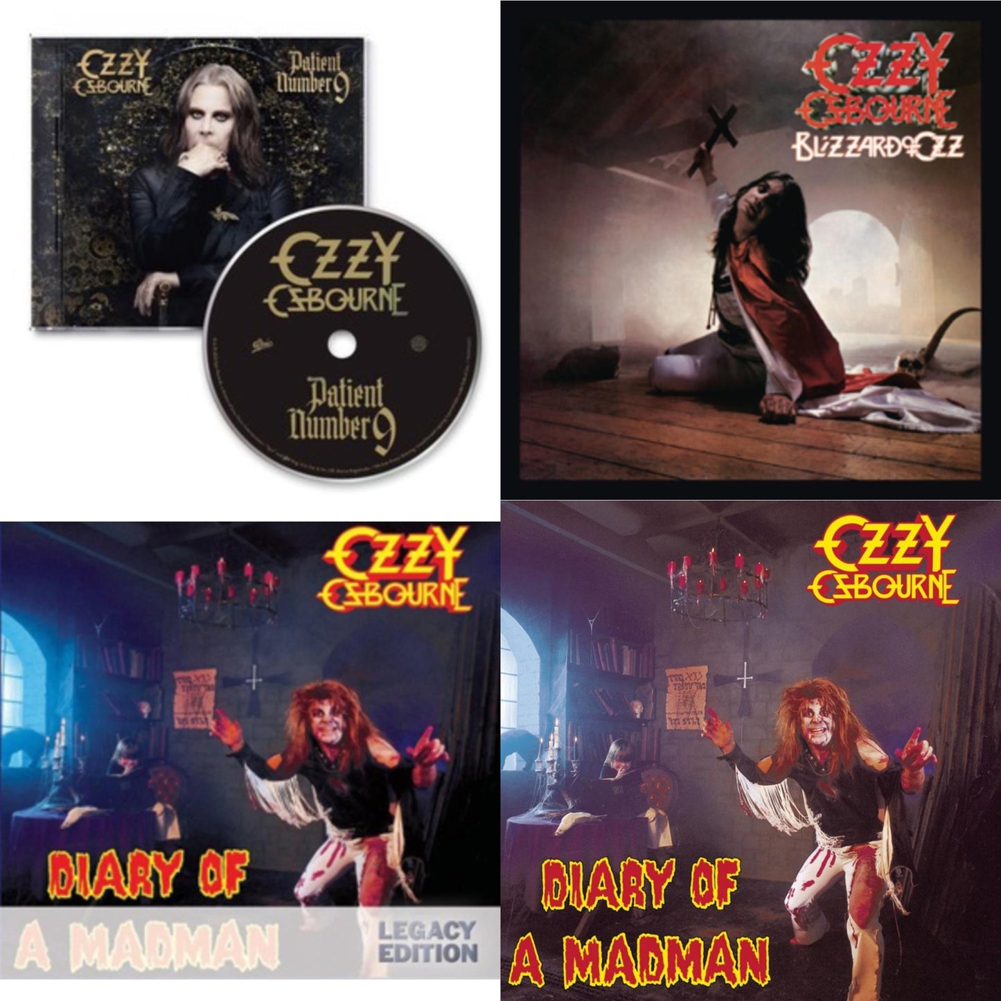 Patient Number 9 & Blizzard Of Ozz & Diary Of A Madman & Diary Of A Madman
