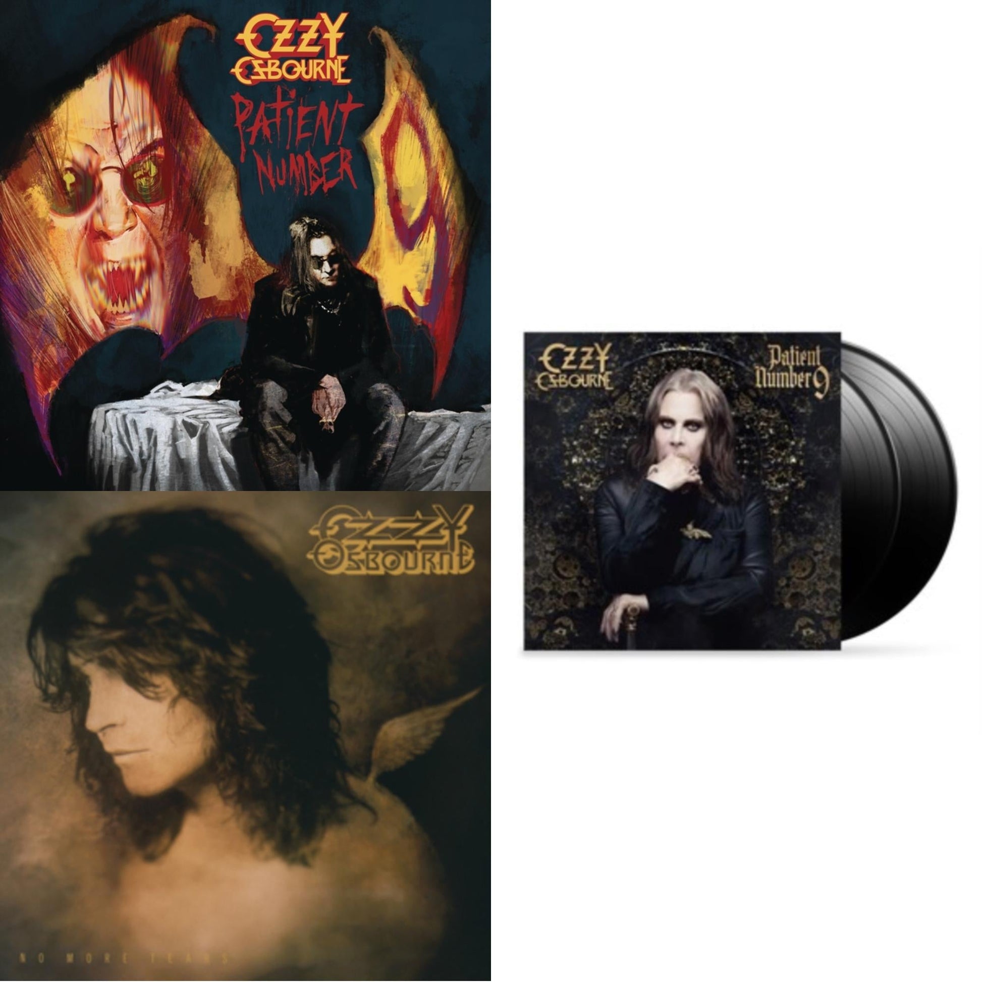 This is a 3 LP Vinyl SKU bundle.
1.This LP Vinyl is brand new.Format: LP VinylMusic Style: Hard RockThis item's title is: Patient #9 (2LP/Alternative Todd Mcarlane Cover/Comic BookArtist: Ozzy OsbourneLabel: EPICBarcode: 196587369811Release Date: 2/3/2023
2.