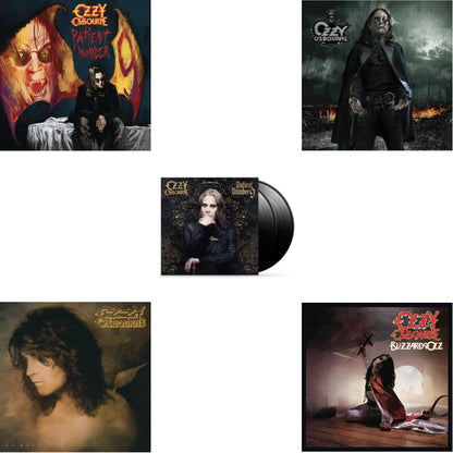 This is a 5 LP Vinyl SKU bundle.
1.This LP Vinyl is brand new.Format: LP VinylMusic Style: Heavy MetalThis item's title is: No More Tears (2LP)Artist: Ozzy OsbourneLabel: LEGACYBarcode: 194398772714Release Date: 9/17/2021
2.This LP Vinyl is brand new.