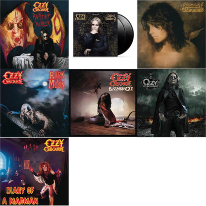 This is a 7 LP Vinyl SKU bundle.
1.This LP Vinyl is brand new.Format: LP VinylMusic Style: Hard RockThis item's title is: Patient #9 (2LP/Alternative Todd Mcarlane Cover/Comic BookArtist: Ozzy OsbourneLabel: EPICBarcode: 196587369811Release Date: 2/3/2023
2.