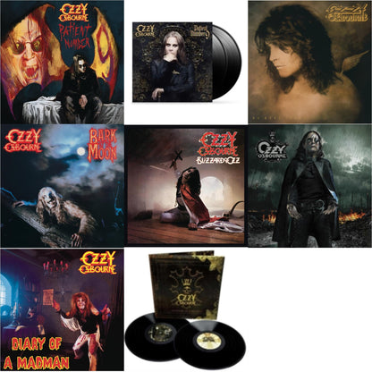 This is a 8 LP Vinyl SKU bundle.
1.This LP Vinyl is brand new.Format: LP VinylMusic Style: Hard RockThis item's title is: Patient #9 (2LP/Alternative Todd Mcarlane Cover/Comic BookArtist: Ozzy OsbourneLabel: EPICBarcode: 196587369811Release Date: 2/3/2023
2.
