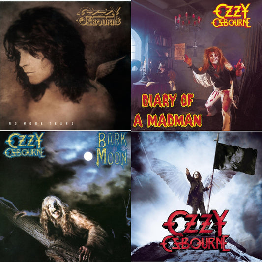 No More Tears & Diary Of A Madman & Bark At The Moon & Scream
