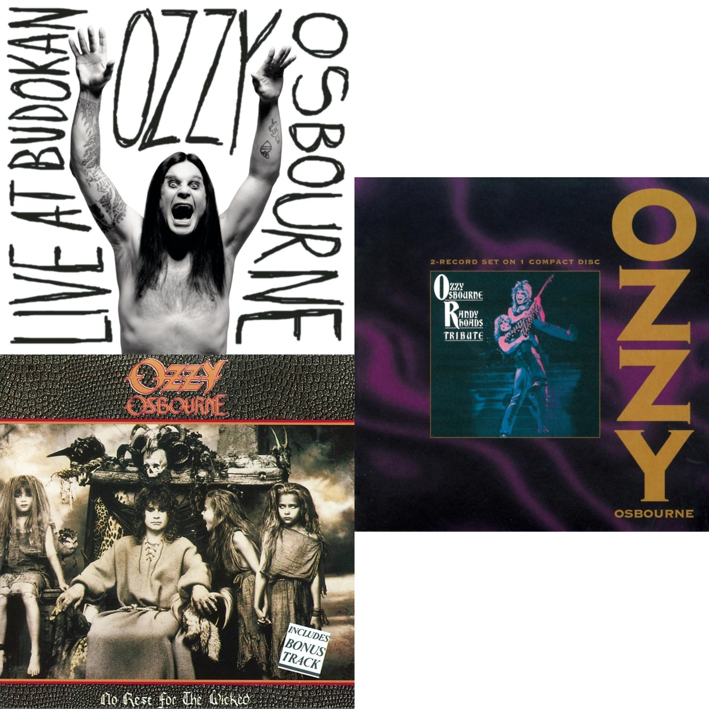 Live At Budokan & No Rest For The Wicked & Tribute