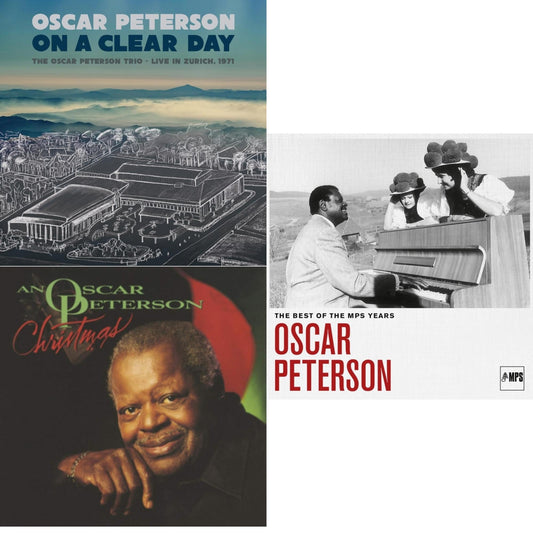 Best Of Mps Years (2LP) & On A Clear Day: The Oscar Peterson Trio - Live In Zurich, 1971 (2LP/Color Vinyl) (Rsd) & Oscar Peterson Christmas
