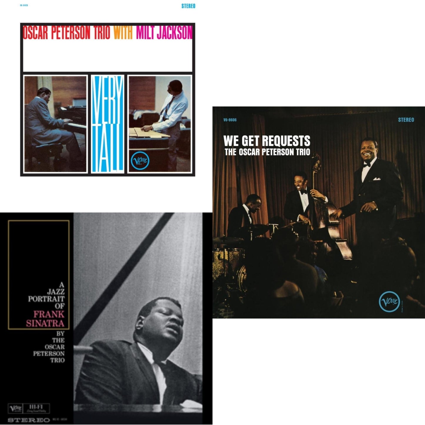 We Get Requests (Verve Acoustic Sounds Series) & Very Tall (Verve Acoustic Sound Series) & Jazz Portrait Of Frank Sinatra (Verve By Request Series)