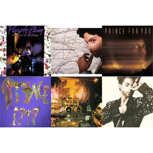 Purple Rain & Musicology (Digipak) & For You & 1999 (X) & Sign O’ The Times & Hits 1 (X)
