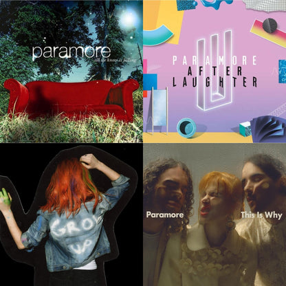 Paramore (2LP) & This Is Why & After Laughter (Black & White Marble LP Vinyl/Dl Card) (I) & All We Know Is Falling
