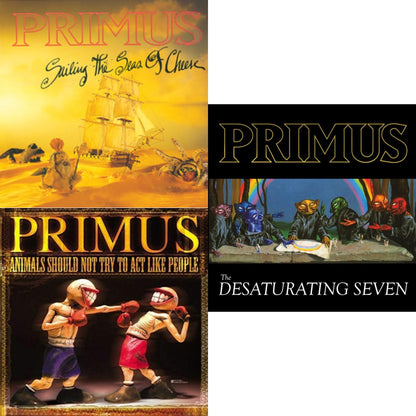Sailing Seas Of Cheese & Animals Should Not Try To Act Like People & Desaturating Seven (7Th Anniversary) (Midnight Rainbow Splatter LP Vinyl)