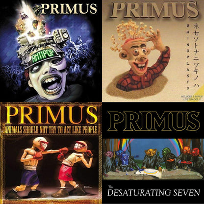 Antipop (2 LP) & Rhinoplasty (2 LP) & Animals Should Not Try To Act Like People & Desaturating Seven (7Th Anniversary) (Midnight Rainbow Splatter LP Vinyl)