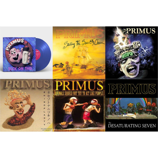 Suck On This (Cobalt Blue LP Vinyl/Remastered/Reissue) & Sailing Seas Of Cheese & Antipop (2 LP) & Rhinoplasty (2 LP) & Animals Should Not Try To Act Like People & Desaturating Seven (7Th Anniversary) (Midnight Rainbow Splatter LP Vinyl)