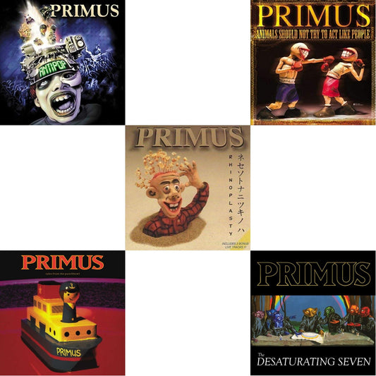 Antipop (2 LP) & Tales From The Punchbowl (2LP) & Rhinoplasty (2 LP) & Animals Should Not Try To Act Like People & Desaturating Seven (7Th Anniversary) (Midnight Rainbow Splatter LP Vinyl)