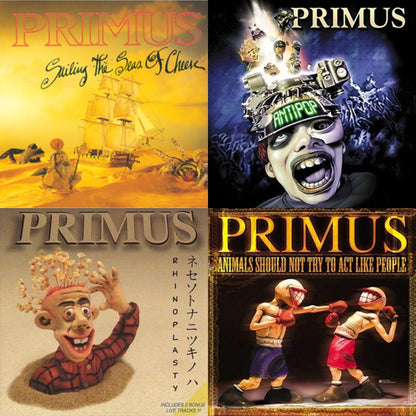 Sailing Seas Of Cheese & Antipop (2 LP) & Rhinoplasty (2 LP) & Animals Should Not Try To Act Like People