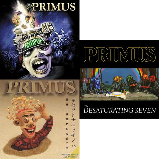 Antipop (2 LP) & Rhinoplasty (2 LP) & Desaturating Seven (7Th Anniversary) (Midnight Rainbow Splatter LP Vinyl)