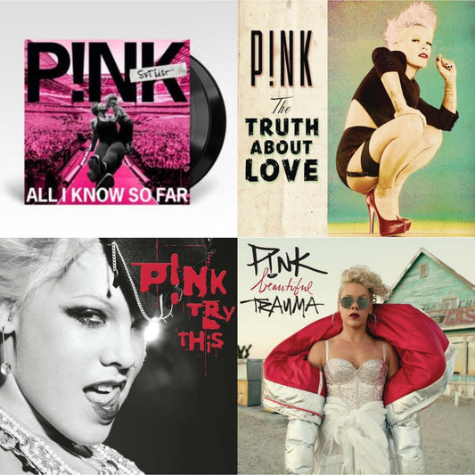 All I Know So Far: Setlist (X) (2LP/140G) & Truth About Love & Try This (2LP/Red Vinyl/150G/Dl Card) & Beautiful Trauma (X) (2LP/150G/Dl Card)