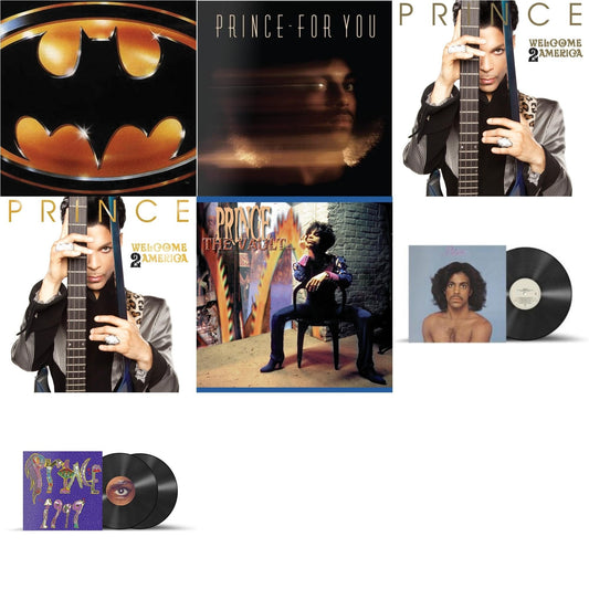 Welcome 2 America (2LP) & For You & Prince (X) & 1999 (X) & Welcome 2 America (Deluxe/2LP/CD/Blu-Ray) & Vault - Old Friends 4 Sale & Batman Ost