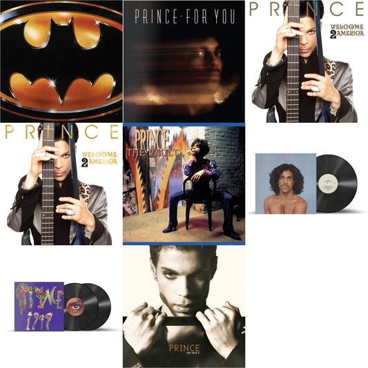 Welcome 2 America (2LP) & For You & Prince (X) & 1999 (X) & Welcome 2 America (Deluxe/2LP/CD/Blu-Ray) & Vault - Old Friends 4 Sale & Hits 2 (X) (2LP) & Batman Ost