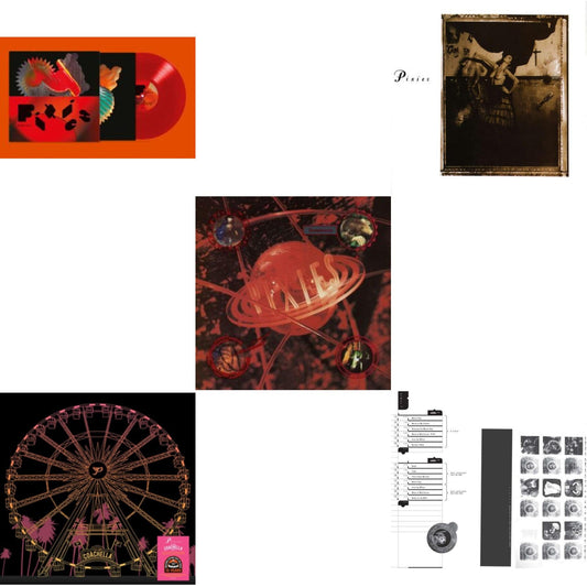 Doggerel & Live At Coachella 2004 (140G/Orange & Yellow Marbled LP Vinyl/Etching D-Side) & Bossanova & Surfer Rosa & Doolittle 25: B-Sides, Peel Sessions And Demos