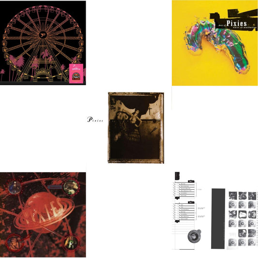 Live At Coachella 2004 (140G/Orange & Yellow Marbled LP Vinyl/Etching D-Side) & Bossanova & Surfer Rosa & Wave Of Mutilation: Best Of Pixies & Doolittle 25: B-Sides, Peel Sessions And Demos