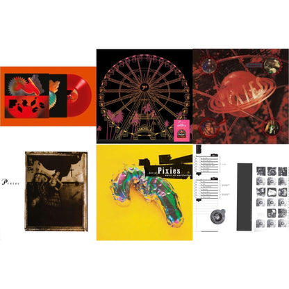 Doggerel & Live At Coachella 2004 (140G/Orange & Yellow Marbled LP Vinyl/Etching D-Side) & Bossanova & Surfer Rosa & Wave Of Mutilation: Best Of Pixies & Doolittle 25: B-Sides, Peel Sessions And Demos