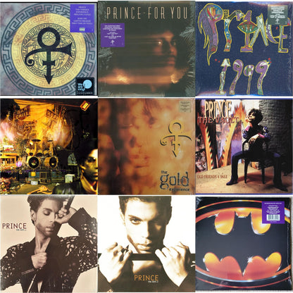 Versace Experience (Prelude 2 Gold) (150G/Purple LP Vinyl/Dl Insert) & For You & 1999 (X) & Sign O’ The Times & Gold Experience (2LP) & Vault - Old Friends 4 Sale & Hits 1 (X) (2LP) & Hits 2 (X) (2LP) & Batman Ost