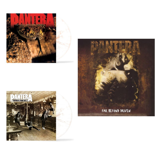 Great Southern Trendkill (Marbled Orange LP Vinyl) (I) & Cowboys From Hell (Marbled Brown LP Vinyl) (I) & Far Beyond Driven