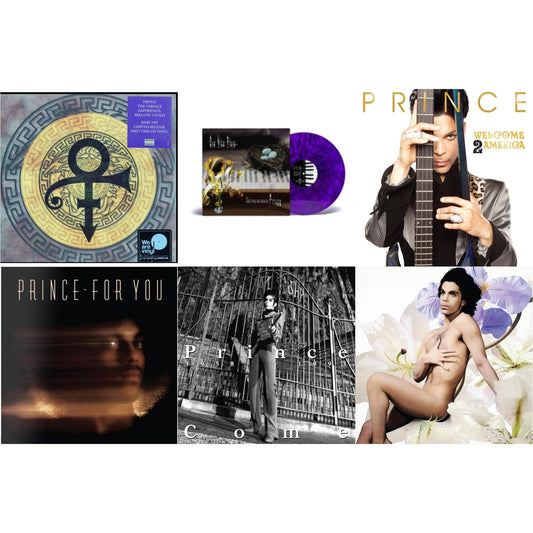 Versace Experience (Prelude 2 Gold) (150G/Purple LP Vinyl/Dl Insert) & One Nite Alone…(Solo Piano & Voice By Prince) (Purple LP Vinyl) & Welcome 2 America (2LP) & For You & Come & Lovesexy