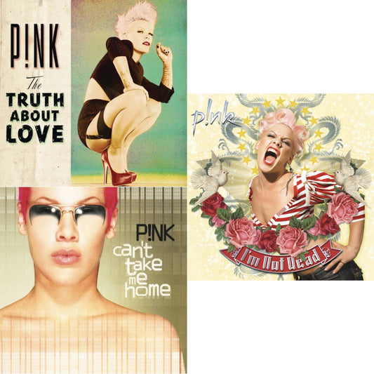 Truth About Love & Can't Take Me Home (2LP/Gold Vinyl/150G/Dl Card) & I’M Not Dead (Pink LP Vinyl)V