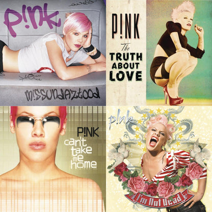 Missundaztood (2LP/140G) & Truth About Love & Can't Take Me Home (2LP/Gold Vinyl/150G/Dl Card) & I’M Not Dead (Pink LP Vinyl)V