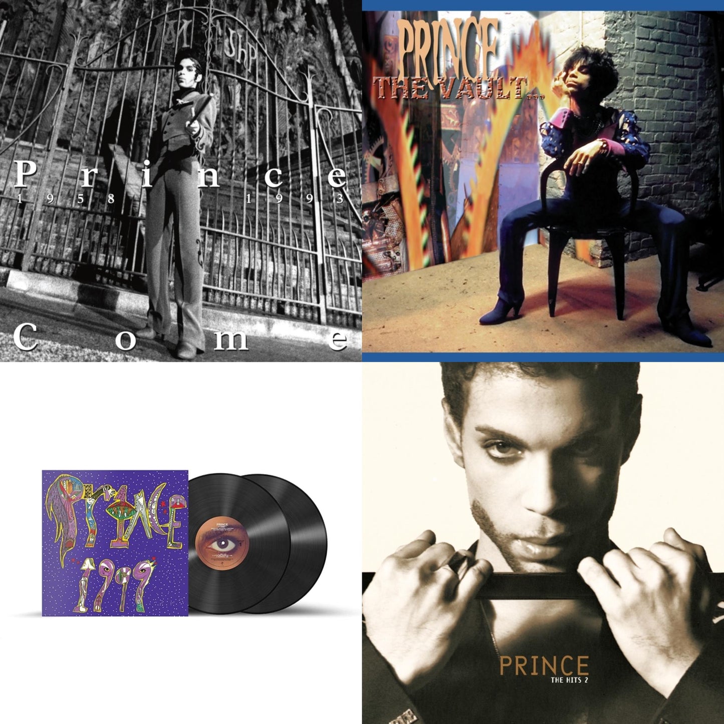 1999 (X) & Come & Vault - Old Friends 4 Sale & Hits 2 (X) (2LP)