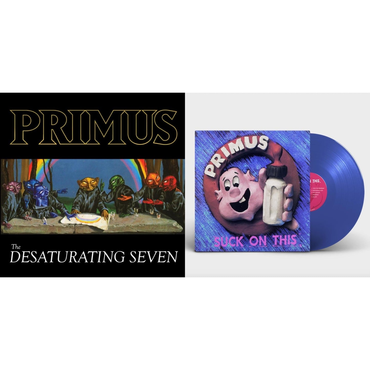 Suck On This (Cobalt Blue LP Vinyl/Remastered/Reissue) & Desaturating Seven (7Th Anniversary) (Midnight Rainbow Splatter LP Vinyl)