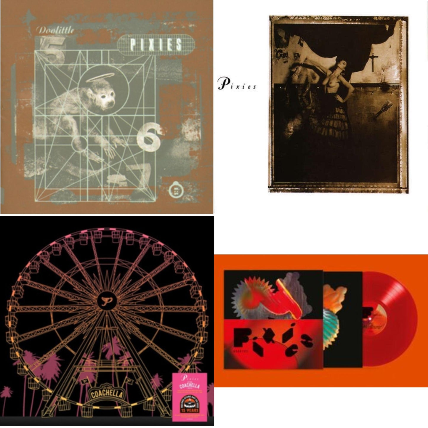 This is a 4 LP Vinyl SKU bundle.
1.This LP Vinyl is brand new.Format: LP VinylMusic Style: Alternative RockThis item's title is: DoggerelArtist: PixiesLabel: INFECTIOUS MUSICBarcode: 4050538806854Release Date: 9/30/2022
2.This LP Vinyl is brand new.