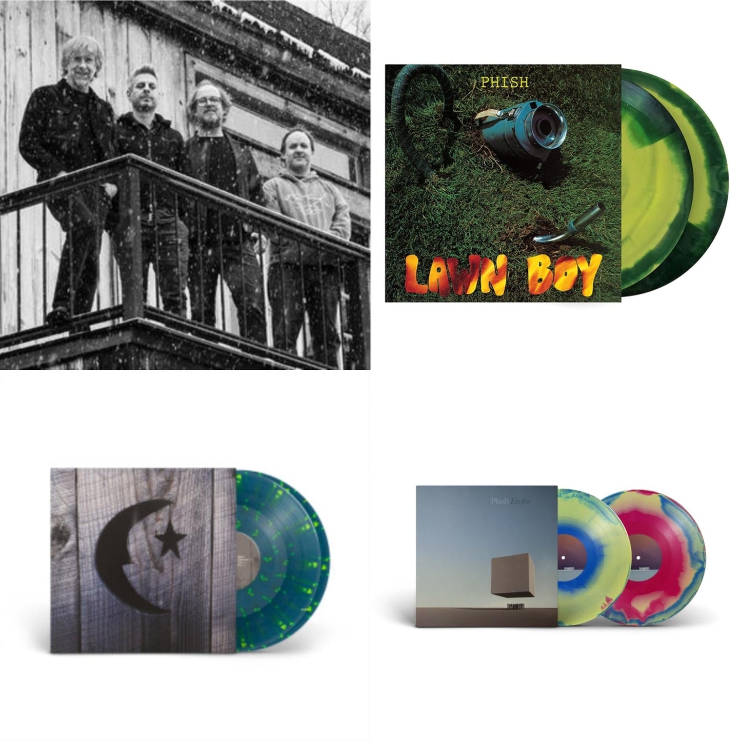 This is a 4 LP Vinyl SKU bundle.
1.This LP Vinyl is brand new.Format: LP VinylMusic Style: NoveltyThis item's title is: Sigma OasisArtist: PhishLabel: JEMP RECORDSBarcode: 850014859039Release Date: 11/27/2020
2.This LP Vinyl is brand new.