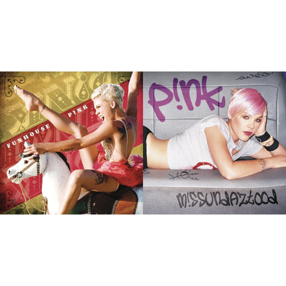This is a 2 LP Vinyl SKU bundle.
1.This LP Vinyl is brand new.Format: LP VinylMusic Style: Pop RockThis item's title is: Missundaztood (2LP/140G)Artist: PinkLabel: LEGACYBarcode: 190758075310Release Date: 12/29/2017
2.This LP Vinyl is brand new.