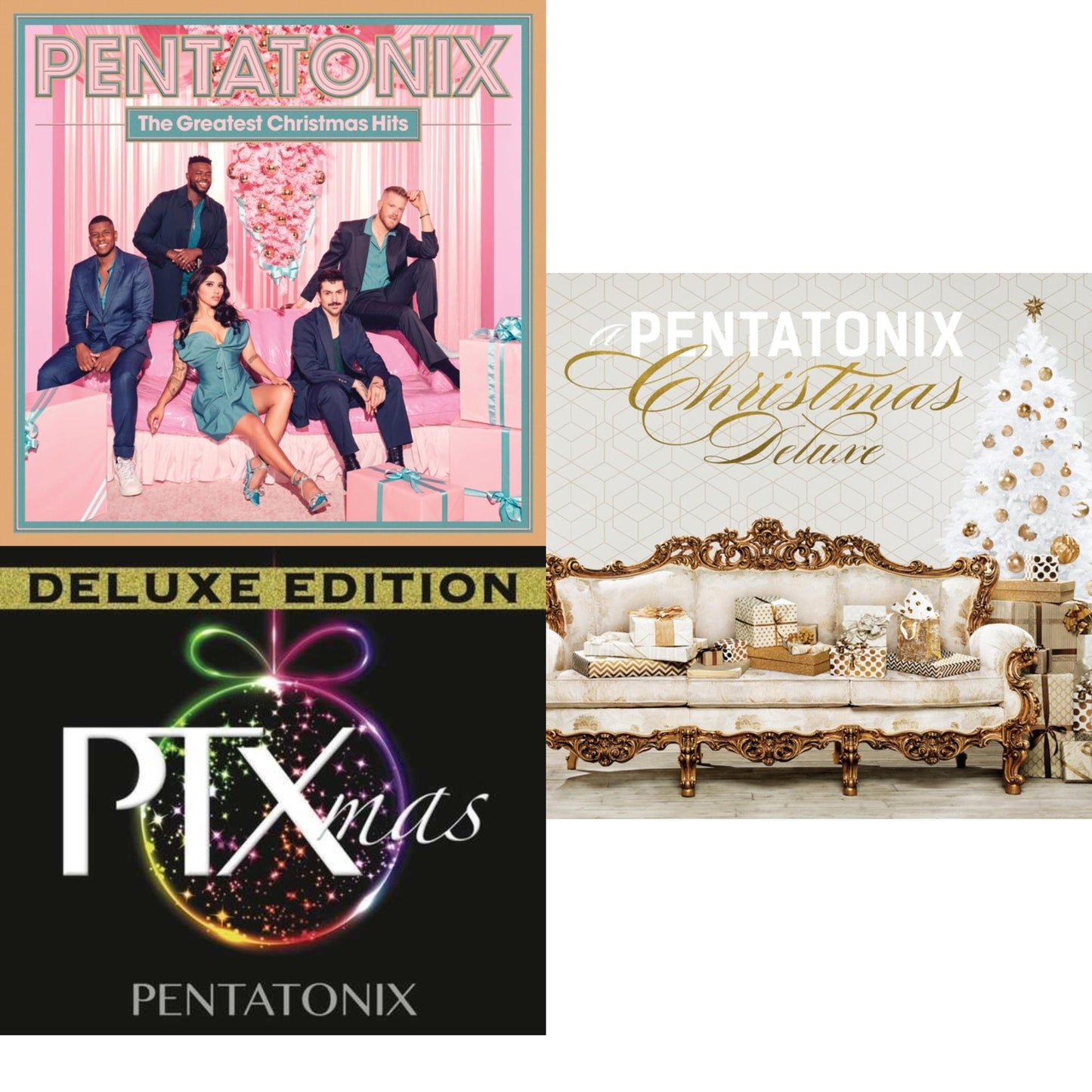 Greatest Christmas Hits & Ptxmas (Deluxe Edition) & Pentatonix Christmas (Deluxe Edition)