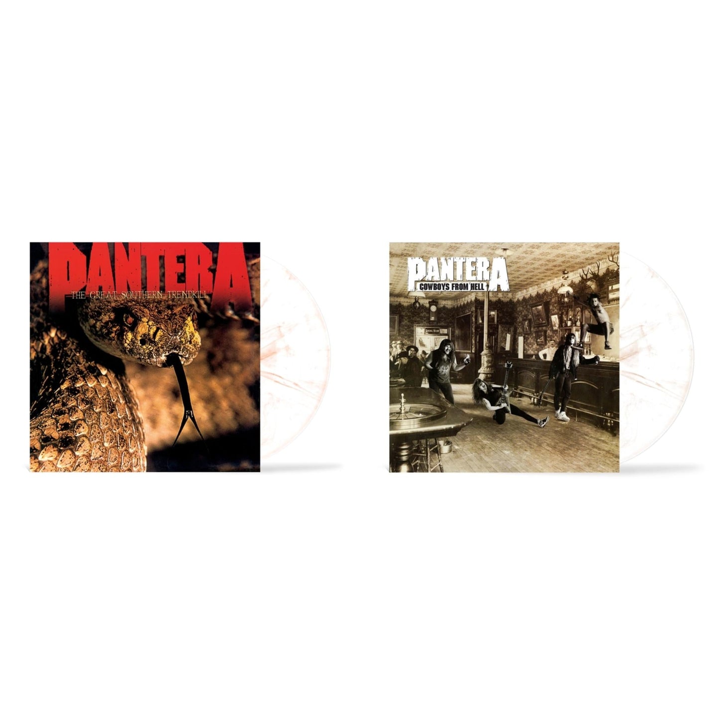 This is a 2 LP Vinyl SKU bundle.
1.This LP Vinyl is brand new.Format: LP VinylMusic Style: Groove MetalThis item's title is: Great Southern Trendkill (Marbled Orange LP Vinyl) (I)Artist: PanteraLabel: ATLANTIC CATALOG GROUPBarcode: 081227890964Release Date: 4/23/2021
2.