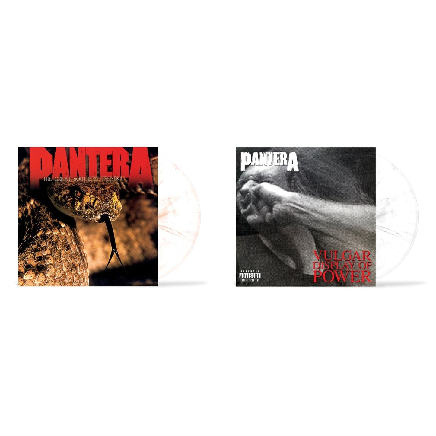 This is a 2 LP Vinyl SKU bundle.
1.This LP Vinyl is brand new.Format: LP VinylMusic Style: Groove MetalThis item's title is: Great Southern Trendkill (Marbled Orange LP Vinyl) (I)Artist: PanteraLabel: ATLANTIC CATALOG GROUPBarcode: 081227890964Release Date: 4/23/2021
2.