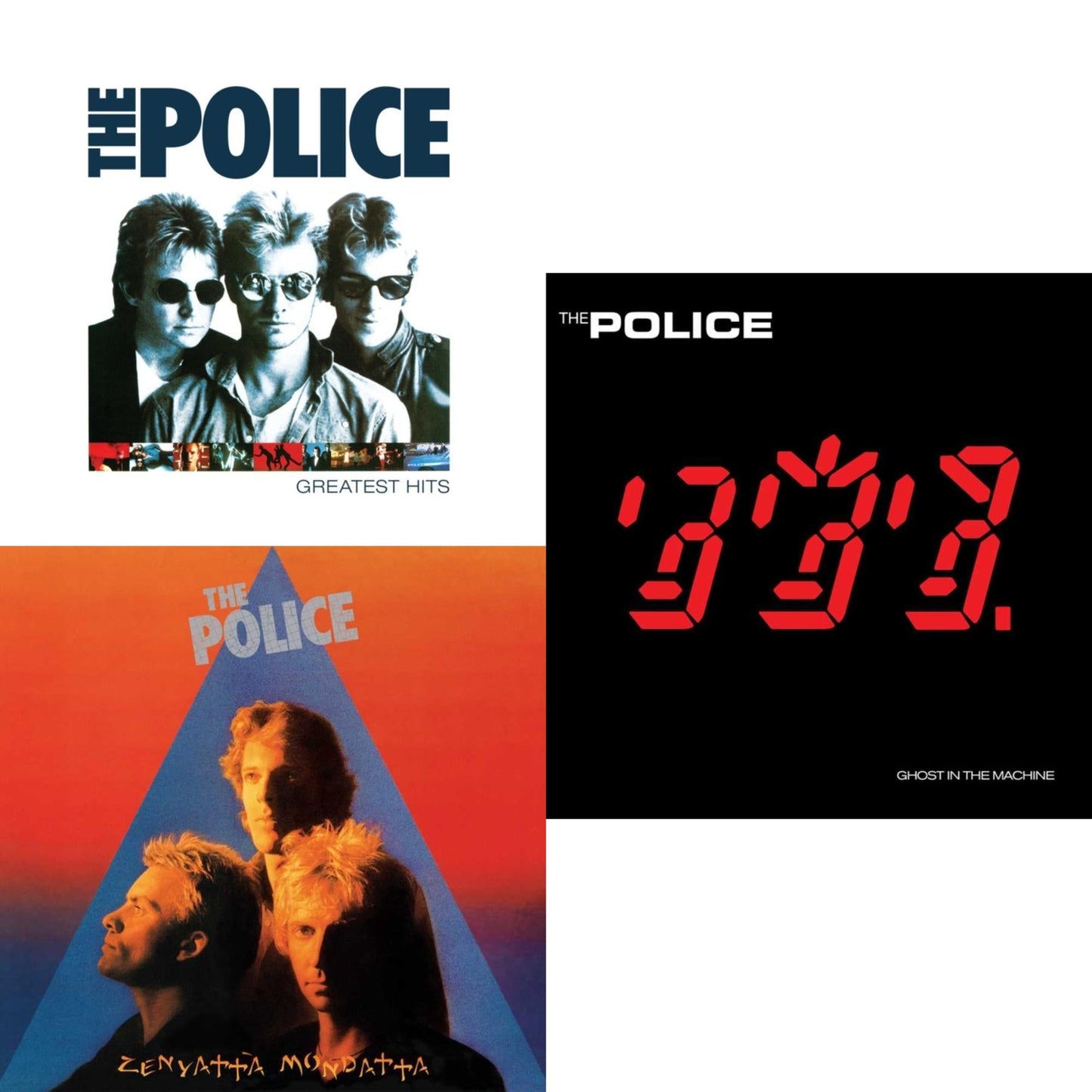 Greatest Hits (2LP) & Zenyatta Mondatta & Ghost In The Machine