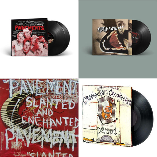 Pavements (Ost) (2LP) & Hecklers Choice: Big Gums & Heavy Lifters - A Pavement Collection & Slanted & Enchanted & Crooked Rain Crooked Rain